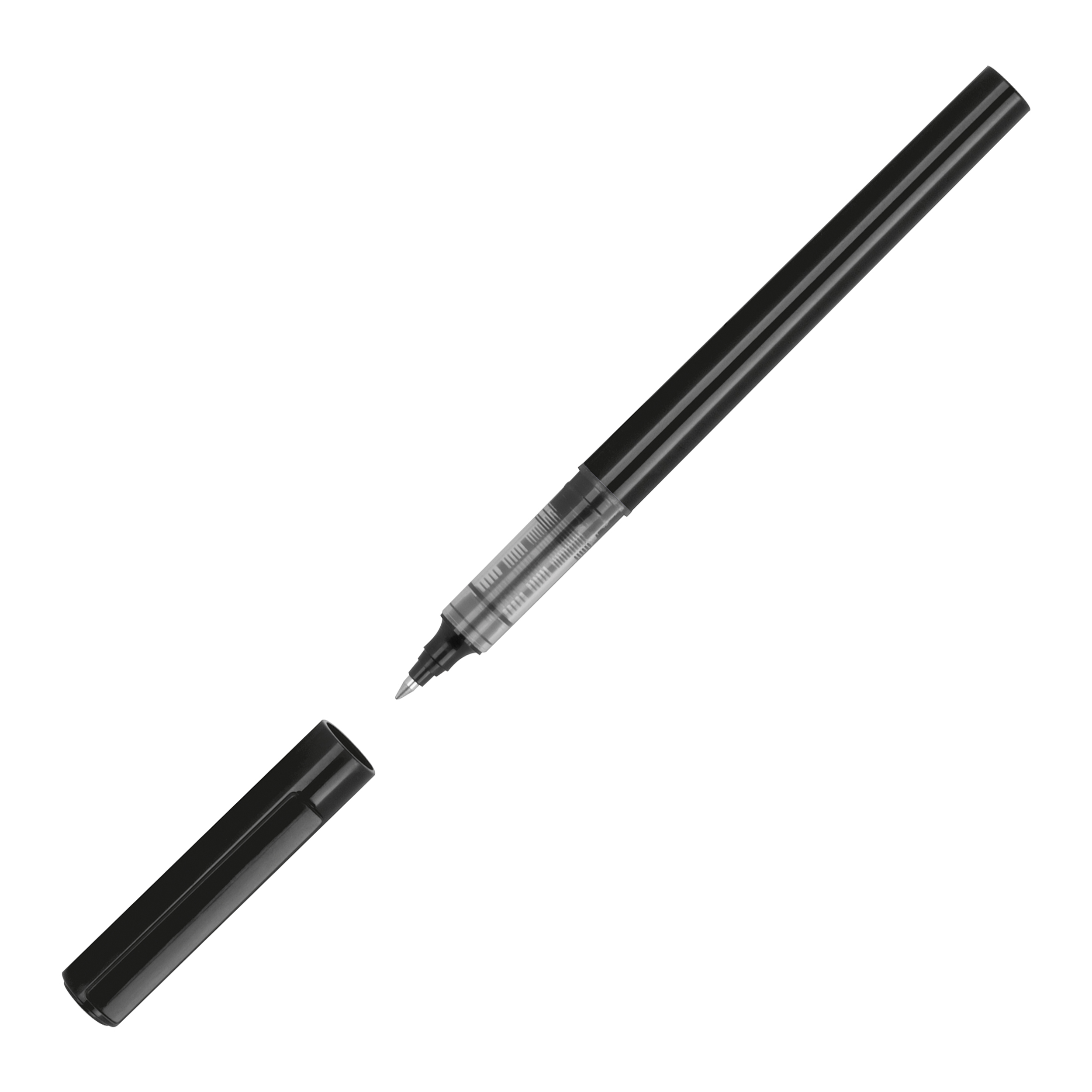 Rollerball FIORELLA mit Kappe – Kunststoff, bedruckbar als Werbeartikel