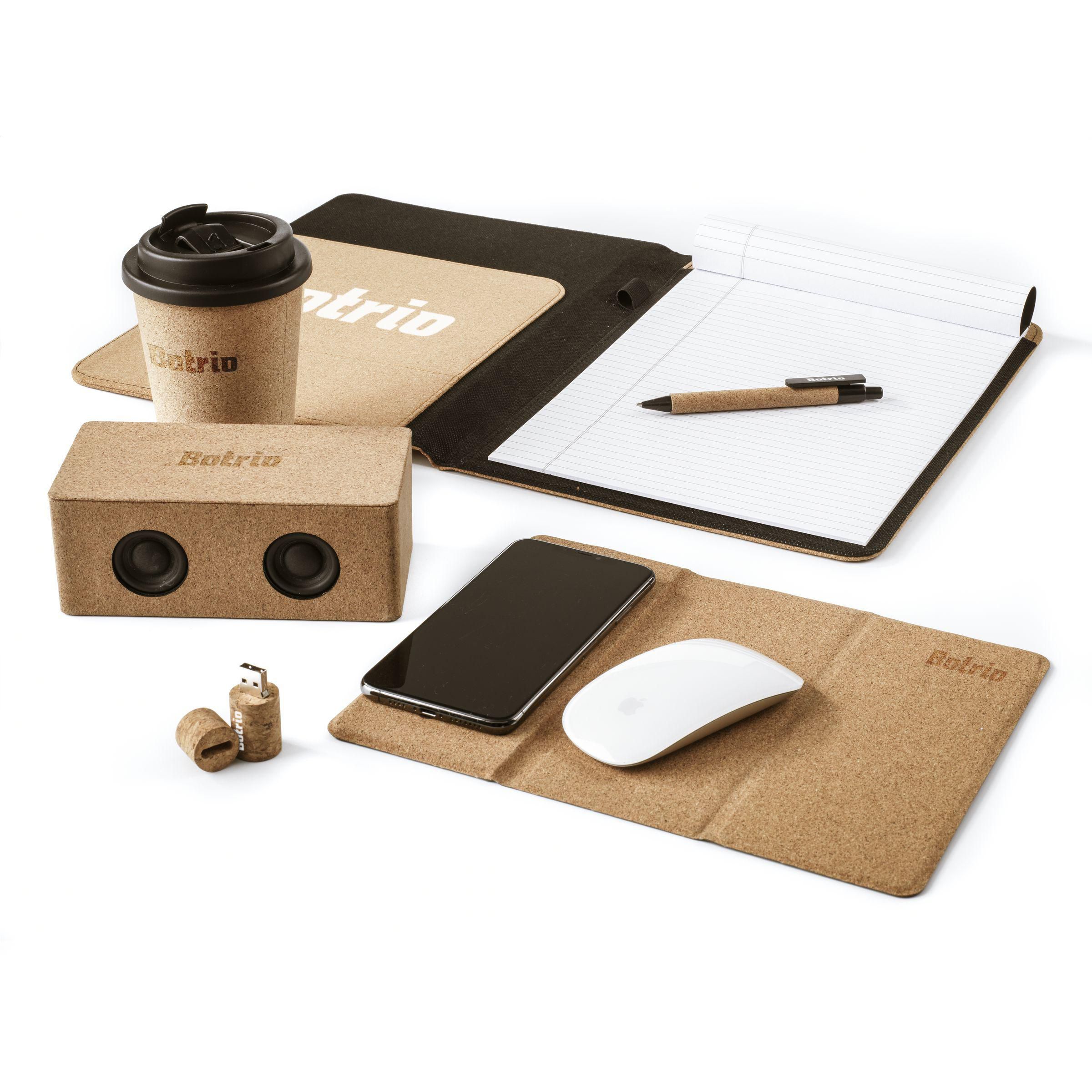 Kugelschreiber Cork ECO Write mit Korkgehäuse, blau – bedruckbar