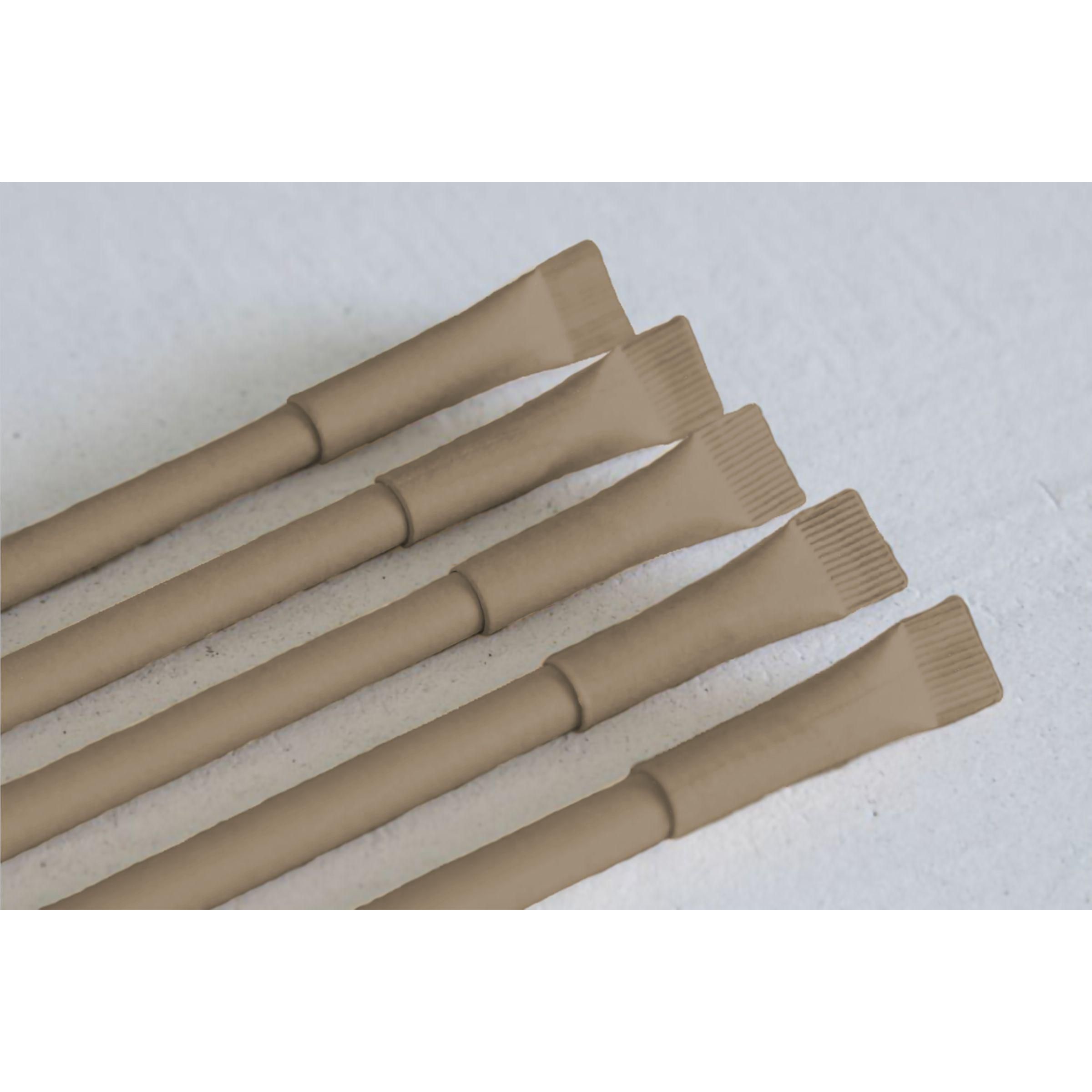 Kugelschreiber aus Recyclingpapier, blauschreibend – Werbeartikel bedruckbar