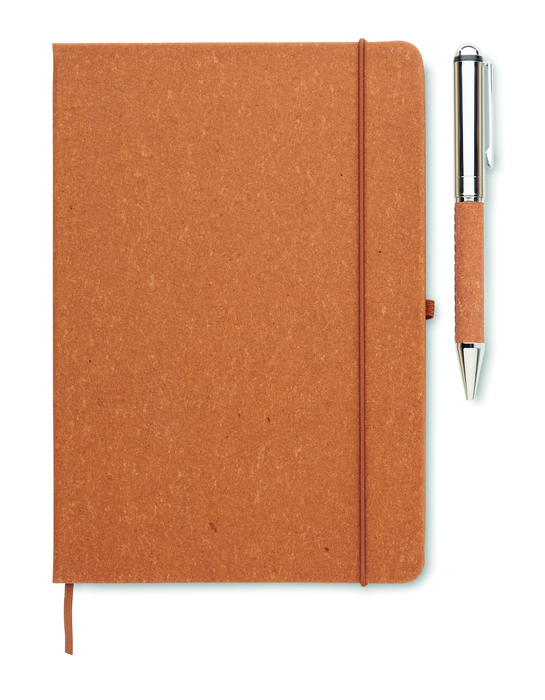 Notizbuch-Set ELEGANOTE A5 mit Metall-Drehkugelschreiber bedruckbar