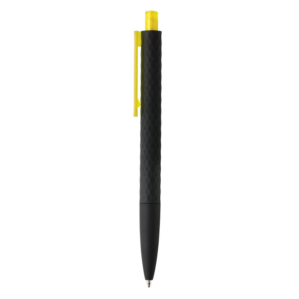 Kugelschreiber X3-Black Smooth-Touch aus recyceltem ABS, bedruckbar