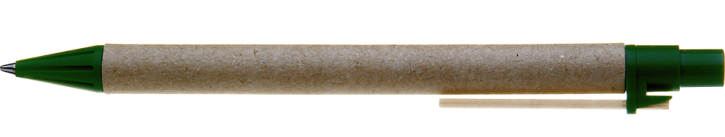 PAPER PEN Druckkugelschreiber aus Pappe mit Holzclip – bedruckbar