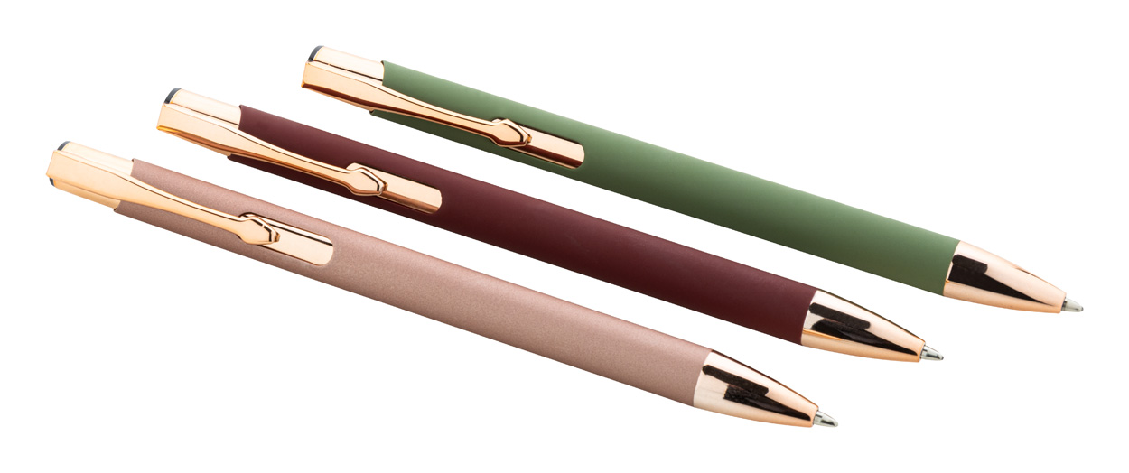 Kugelschreiber Ronnel mit Touchpen, Aluminium – Werbeartikel bedruckbar