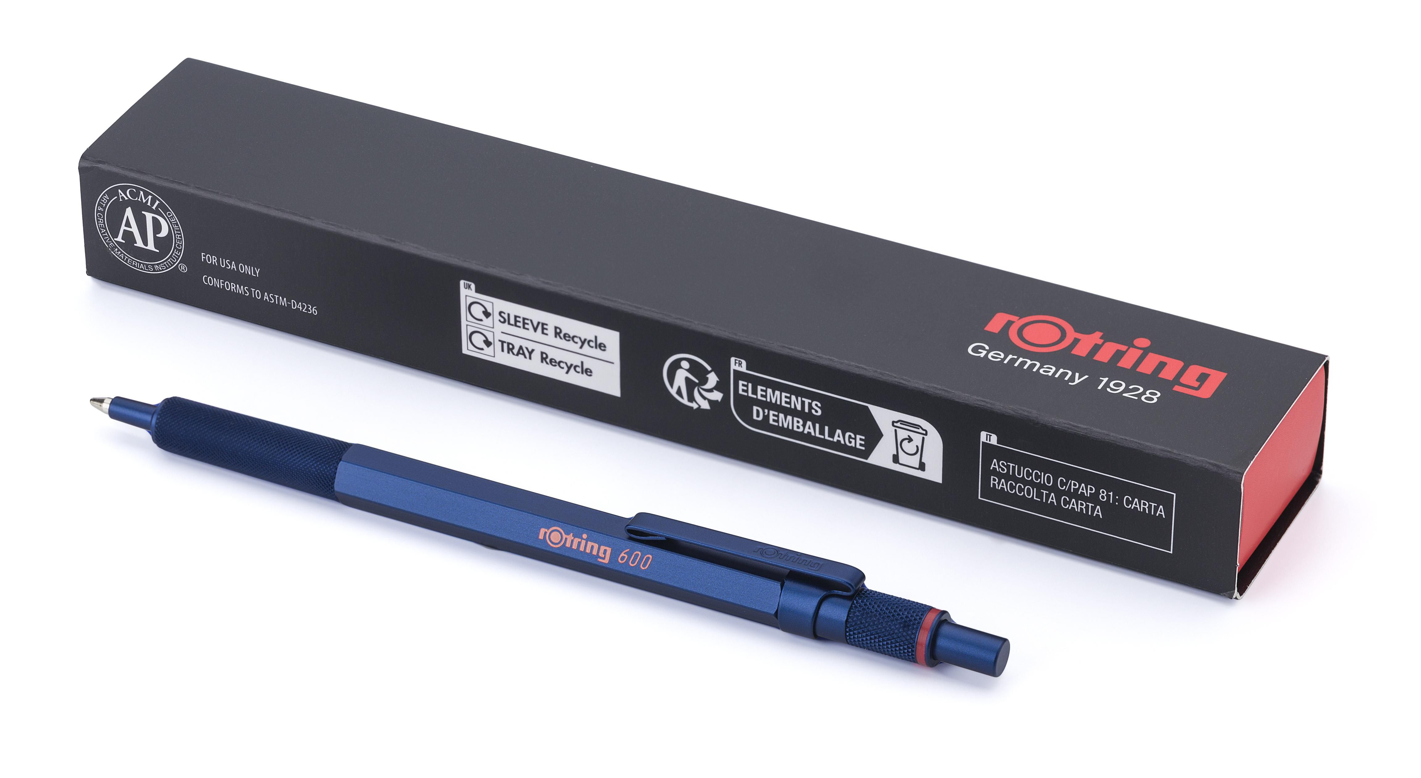 Kugelschreiber rOtring 600 Metall - Werbeartikel bedruckbar