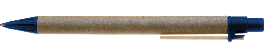PAPER PEN Druckkugelschreiber aus Pappe mit Holzclip – bedruckbar