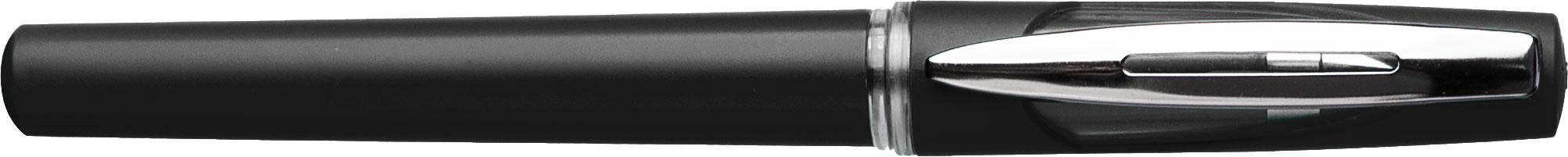 Gel-Tintenschreiber Karin aus ABS – Werbeartikel mit Metallclip