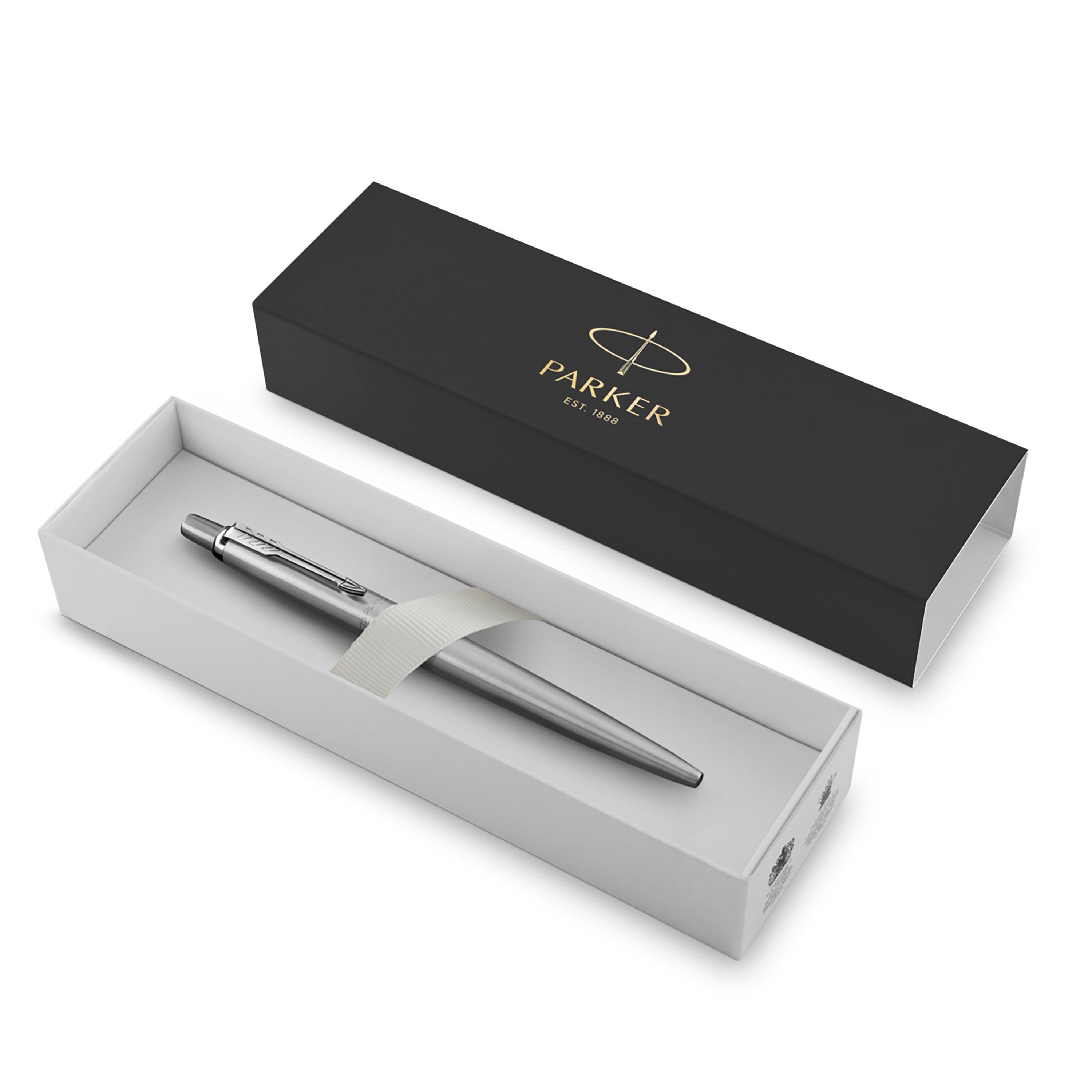 Parker Jotter Druckkugelschreiber Edelstahl, bedruckbar als Werbeartikel