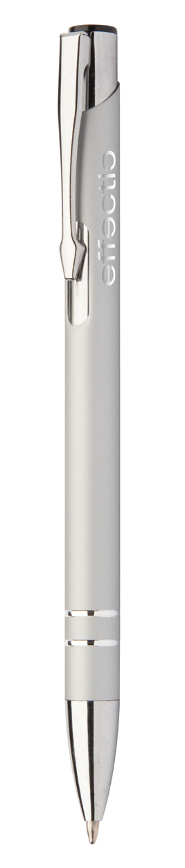 Kugelschreiber Runnel Aluminium - bedruckbar mit Spiegelgravur