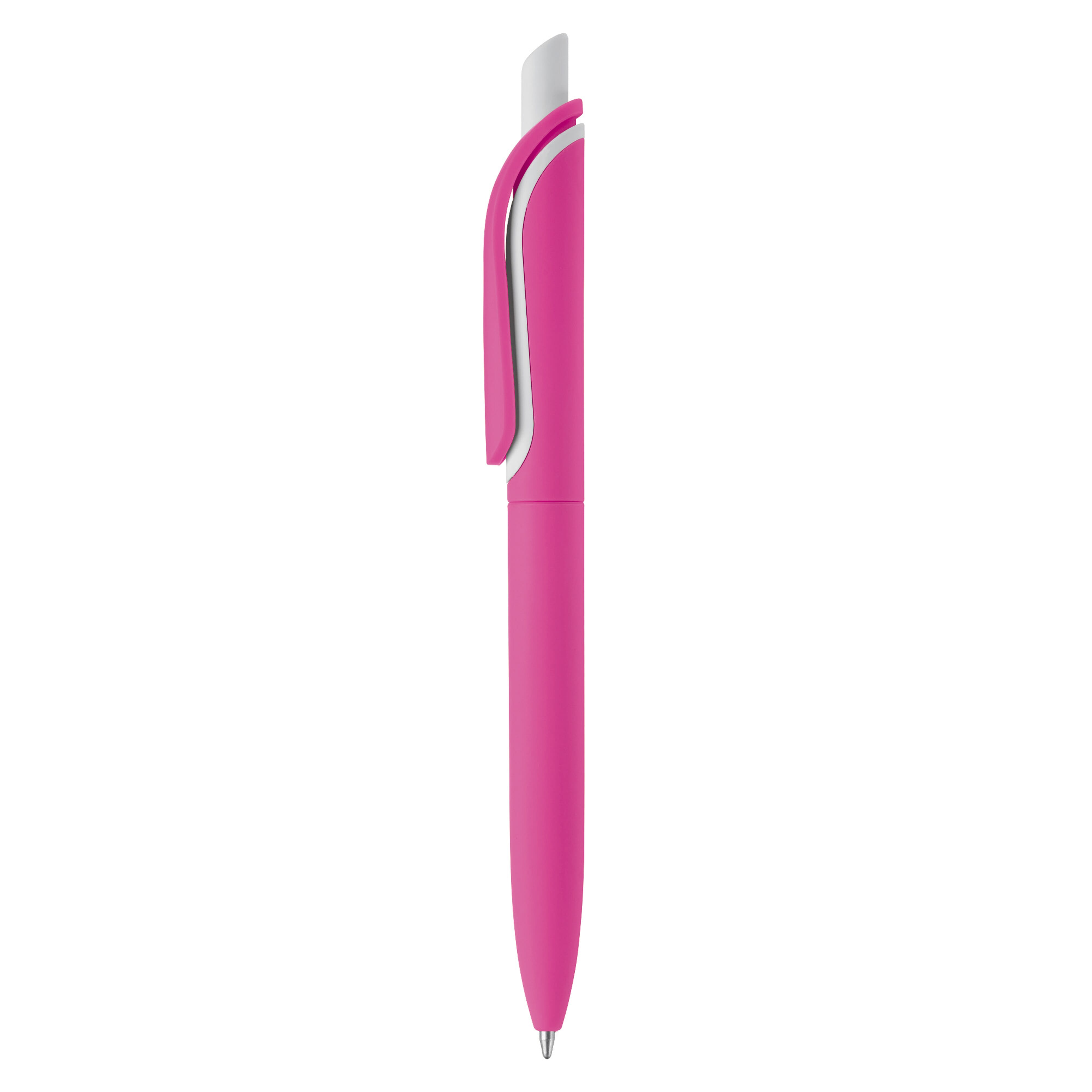Kugelschreiber Click-Shadow Soft-Touch aus ABS, Werbeartikel zum Bedrucken