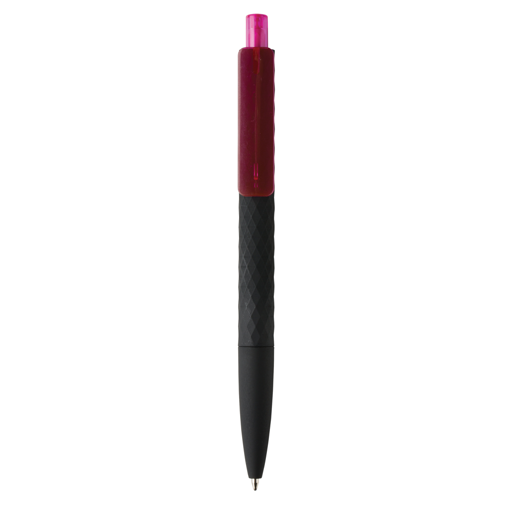 Kugelschreiber X3-Black Smooth-Touch aus recyceltem ABS, bedruckbar