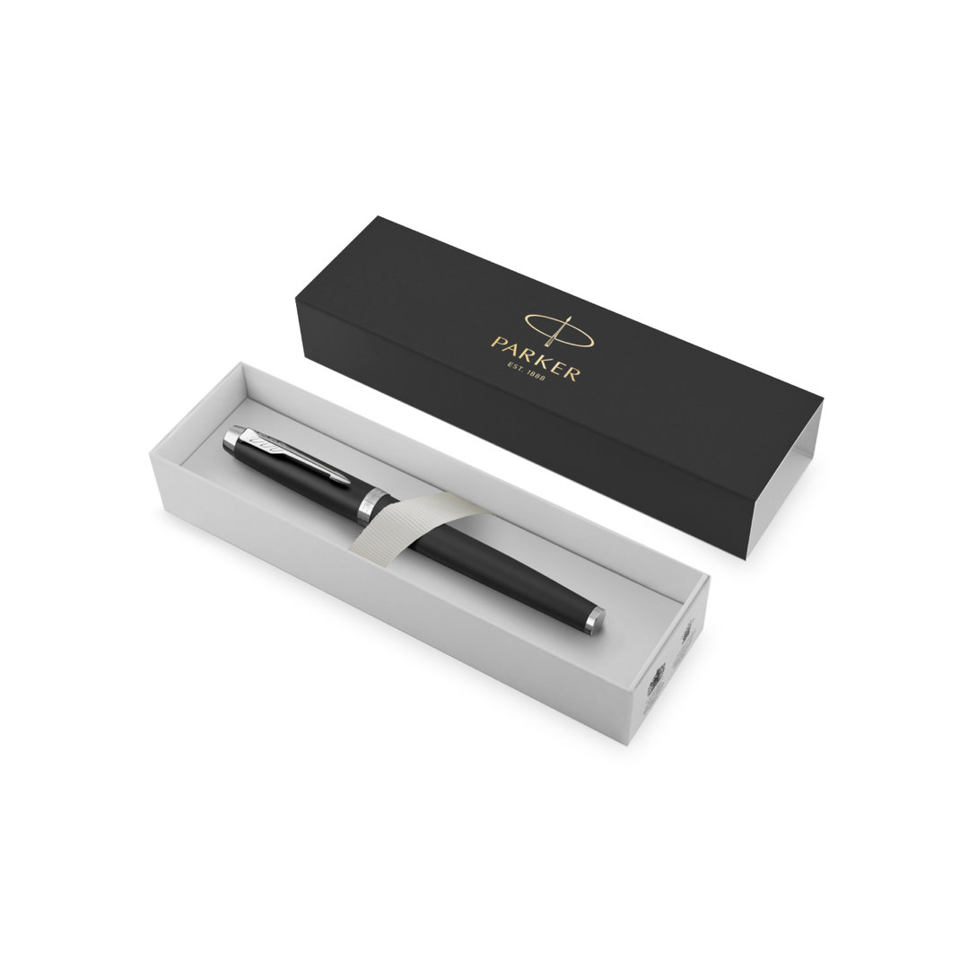 Tintenroller Parker IM Essential, Metall – Werbeartikel zum Bedrucken