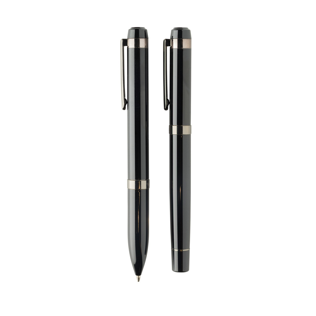 Swiss Peak OSLO Stiftset – Kugelschreiber & Rollerball, recycelt