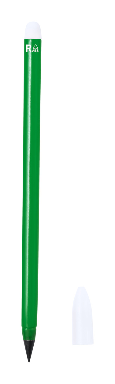 Tintenloser Stift Thula aus recyceltem ABS – bedruckbarer Werbeartikel