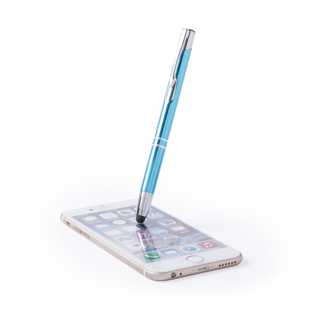 Kugelschreiber Pointer Mitch - Alu Touchpen-Stift, bedruckbar
