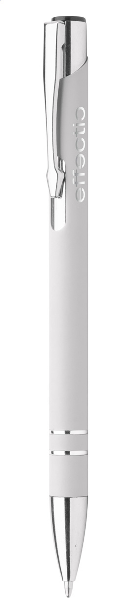 Kugelschreiber Runnel Aluminium - bedruckbar mit Spiegelgravur