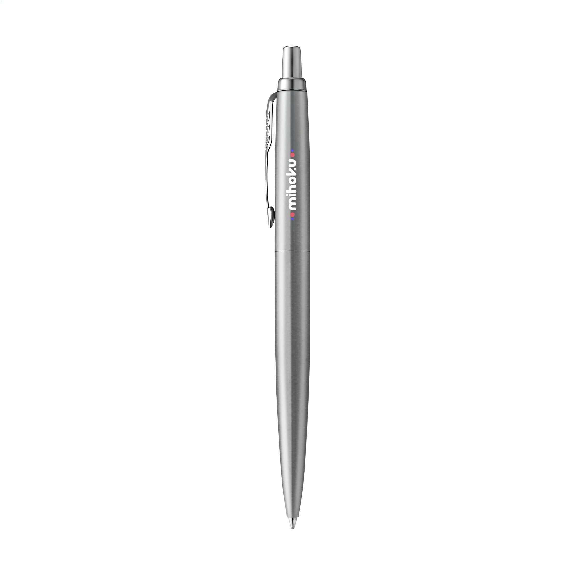 Parker Jotter XL Kugelschreiber Edelstahl, blau – Werbeartikel