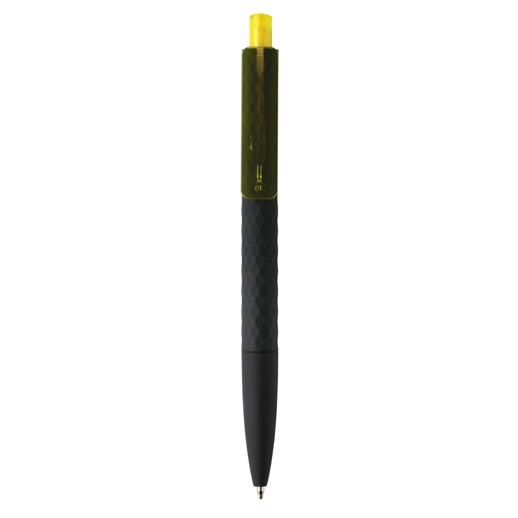 Kugelschreiber X3-Black Smooth-Touch aus recyceltem ABS, bedruckbar