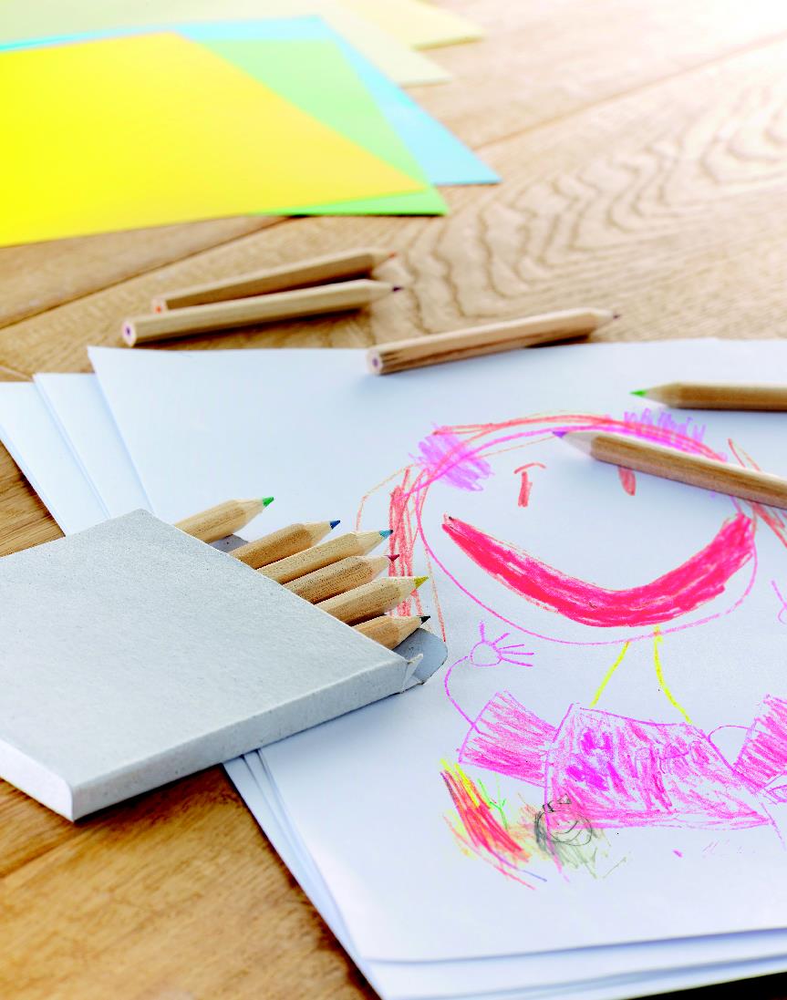 Buntstifte ARCOLOR – 12er-Set in Pappschachtel, bedruckbar als Werbeartikel