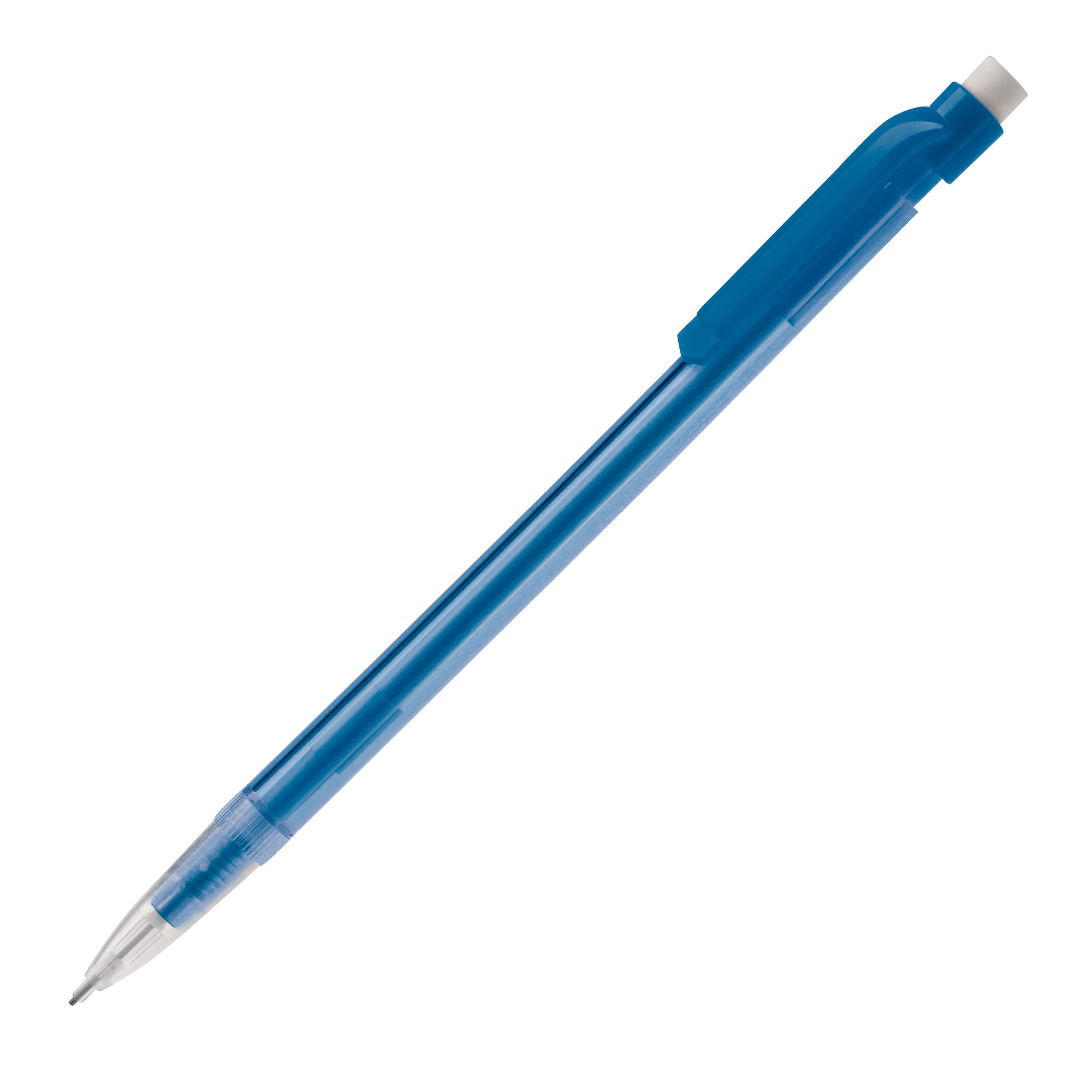 Transparent / Blau