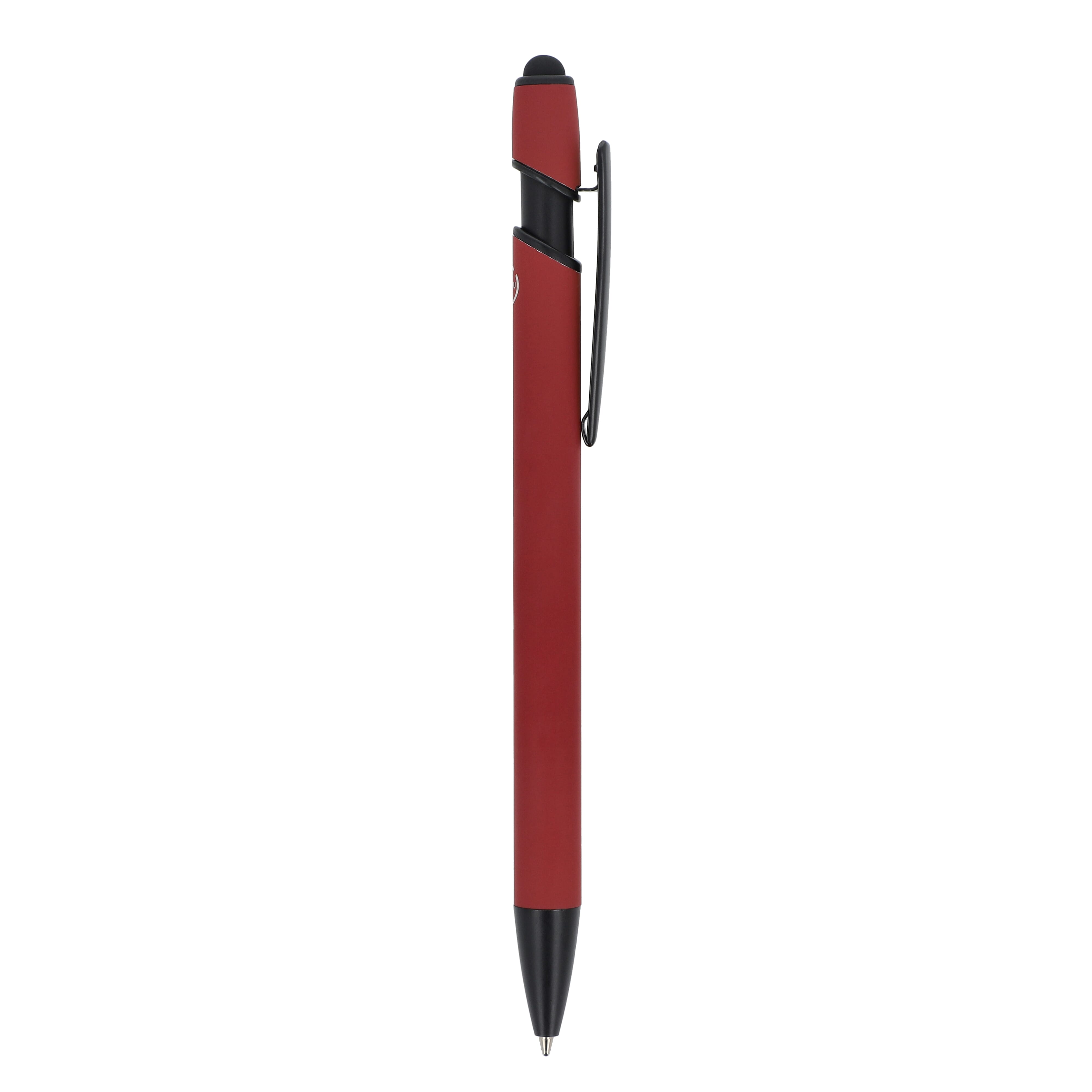 Kugelschreiber Paris Softtouch matt mit Stylus – bedruckbarer Werbeartikel