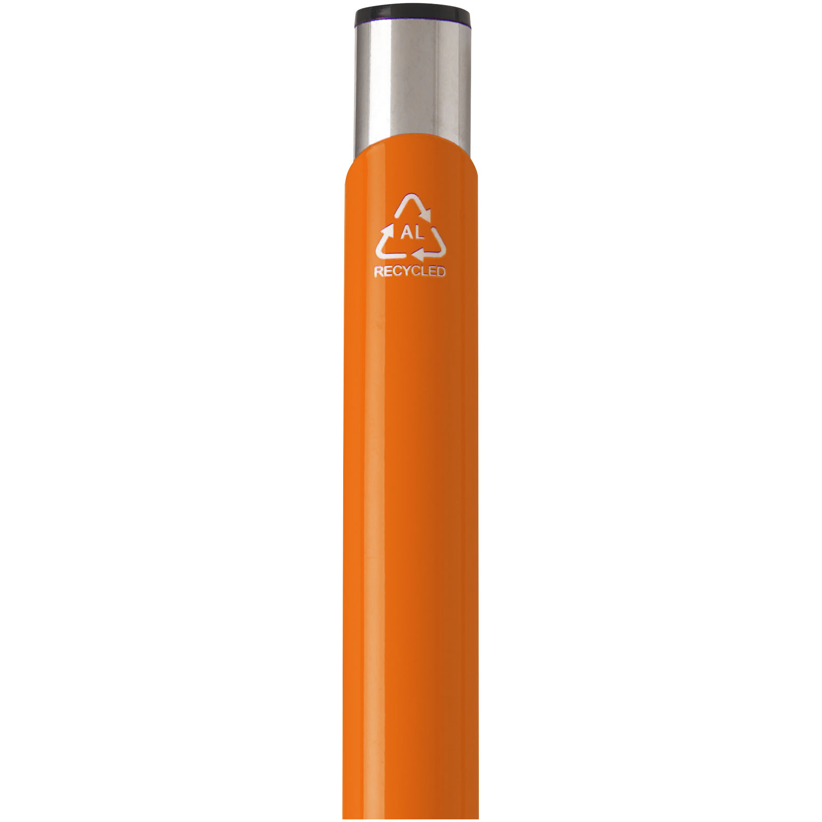 Moneta Kugelschreiber aus recyceltem Aluminium (schwarze Mine)