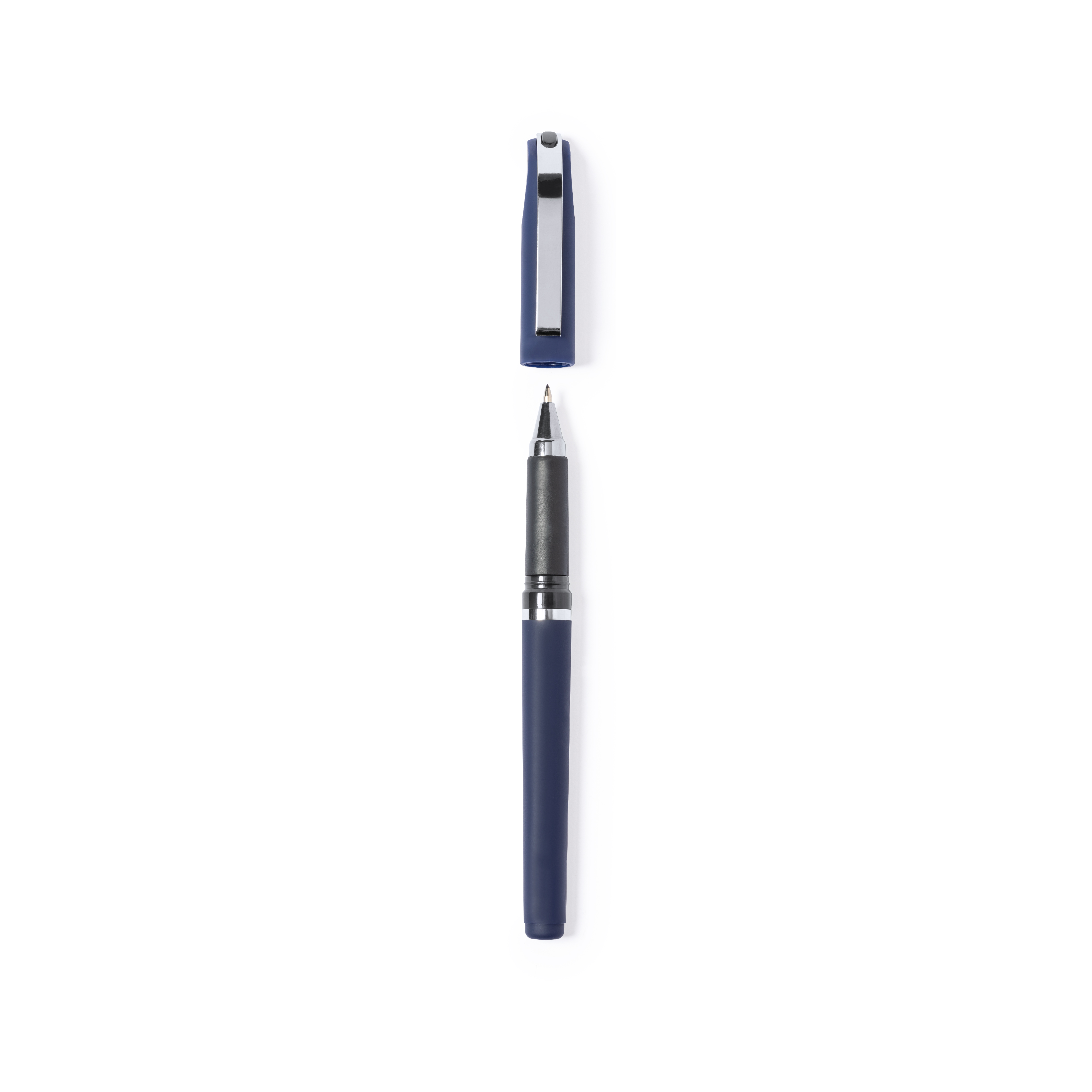 Tintenroller Bandax aus ABS - bedruckbar als Werbeartikel, Metallklammer