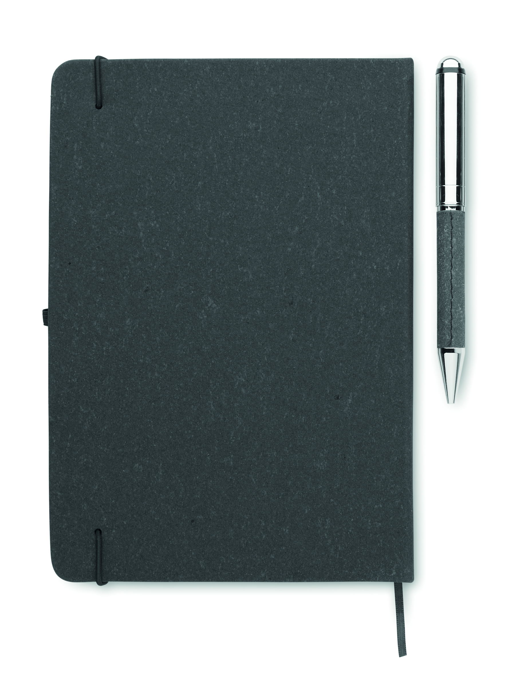 Notizbuch-Set ELEGANOTE A5 mit Metall-Drehkugelschreiber bedruckbar