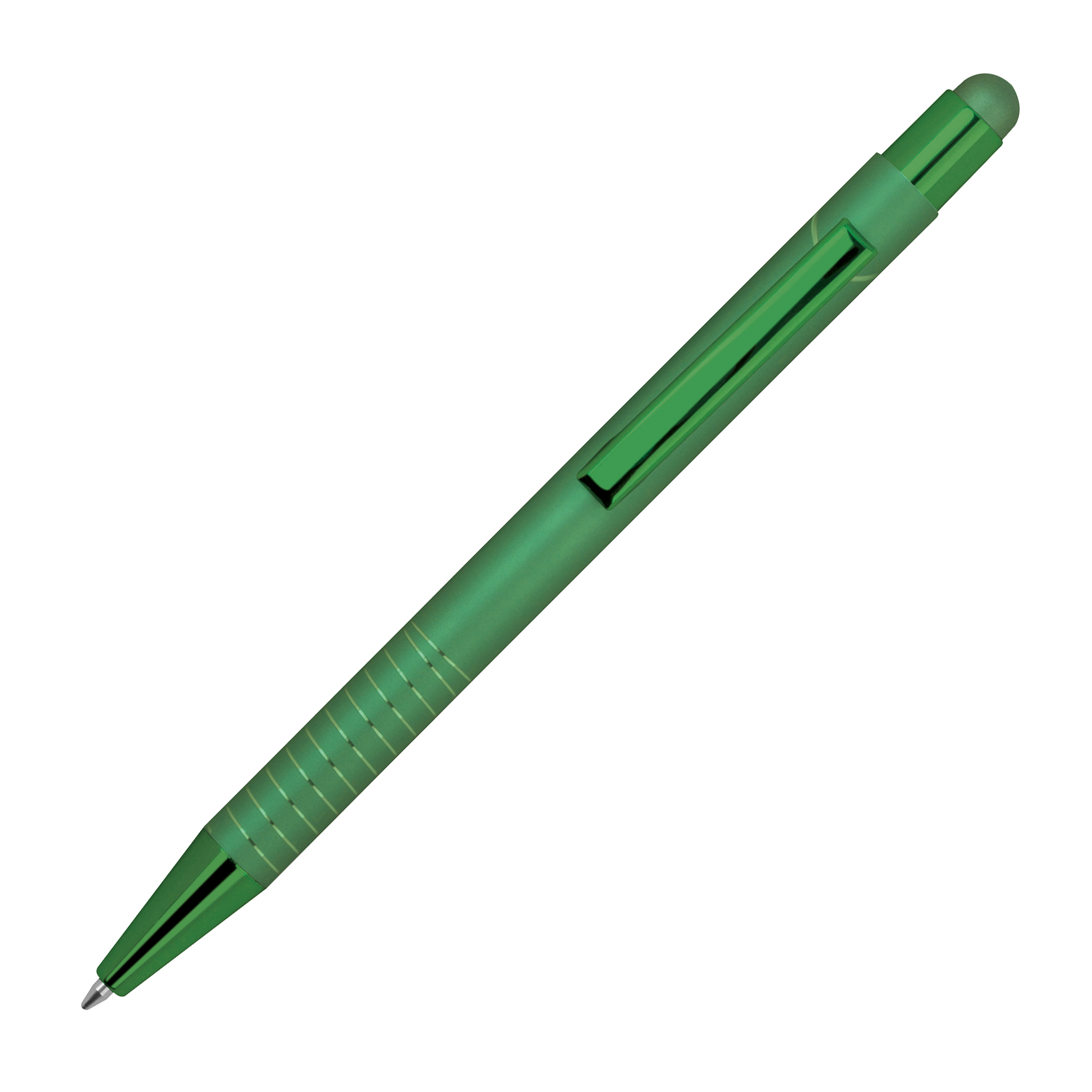 Kugelschreiber ANGELO mit Touch Pen, Metall – Werbeartikel bedruckbar