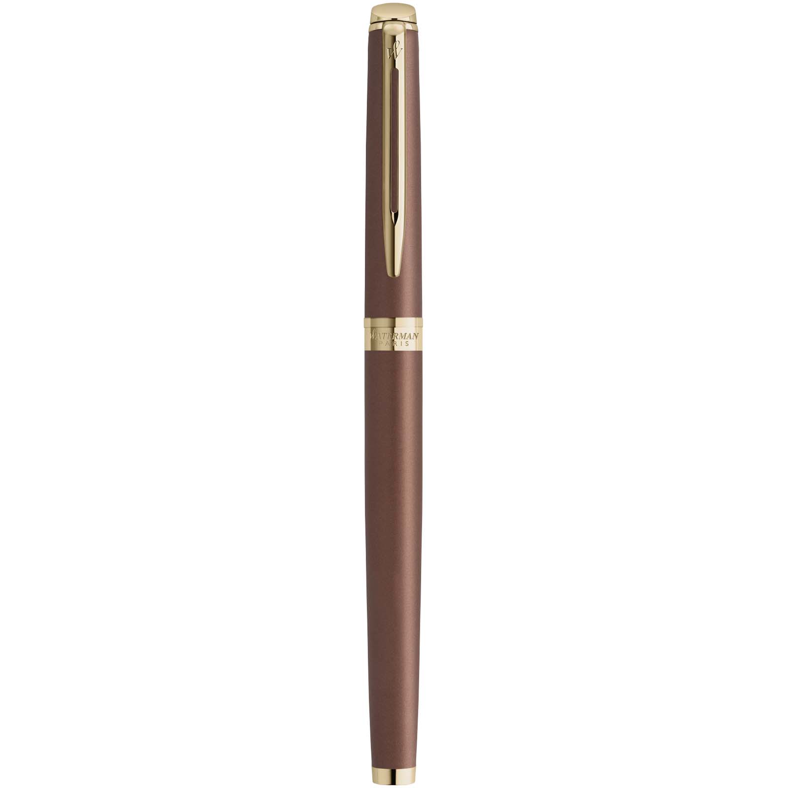 Waterman Hemisphere Füllfederhalter M aus Edelstahl als Werbeartikel