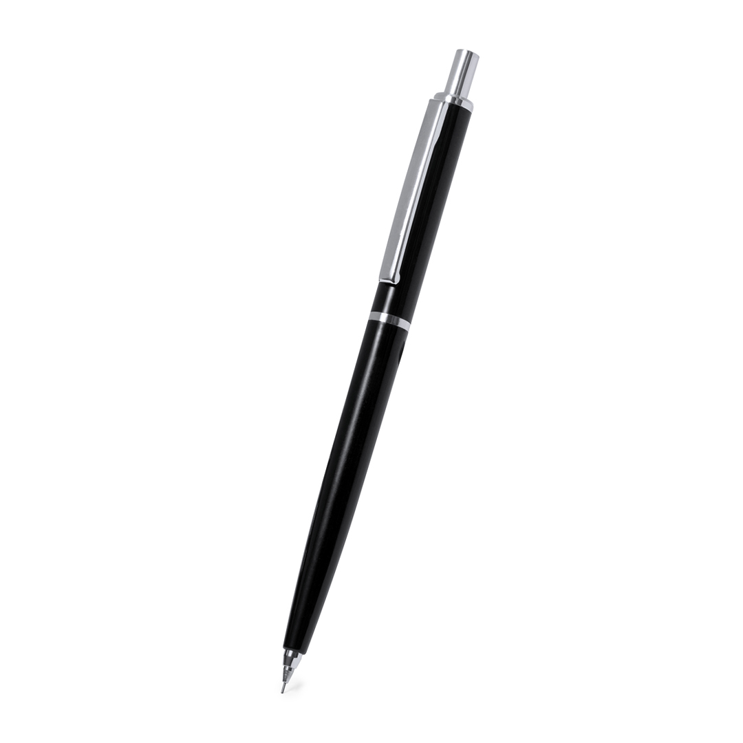 Druckbleistift Binefar aus ABS, 0,7 mm Minen – bedruckbarer Werbeartikel