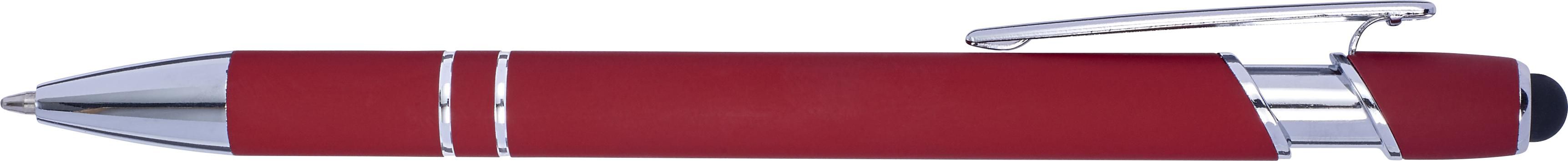 Touchpen-Kugelschreiber Primo aus Aluminium - bedruckbarer Werbeartikel