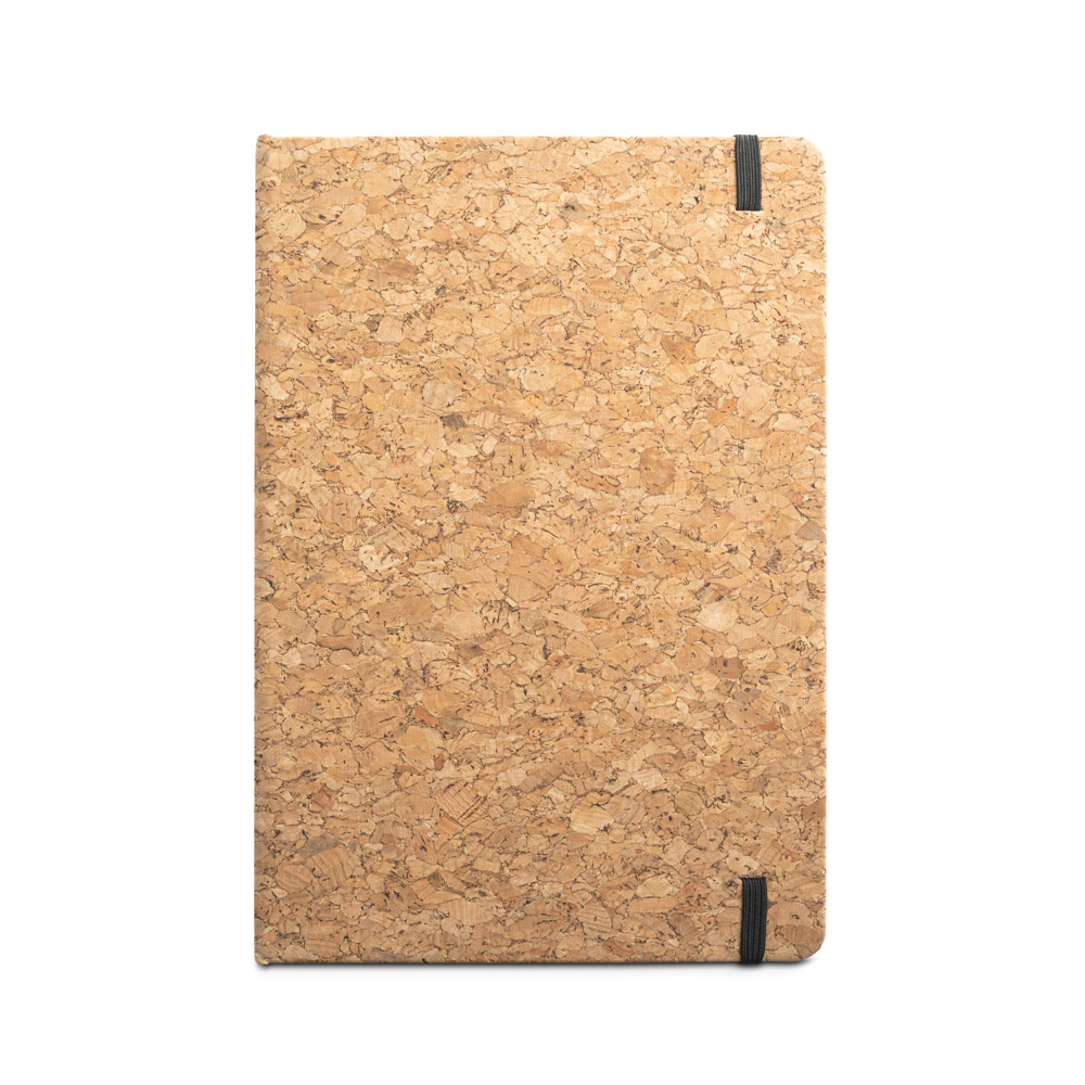 Kork-Set FREUD: A5 Notizblock & Kugelschreiber, bedruckbar (FSC™)