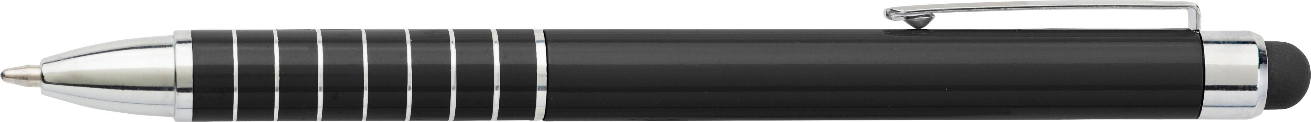 Metall-Kugelschreiber Oliver mit Touch-Pen & Drehfunktion - Werbeartikel