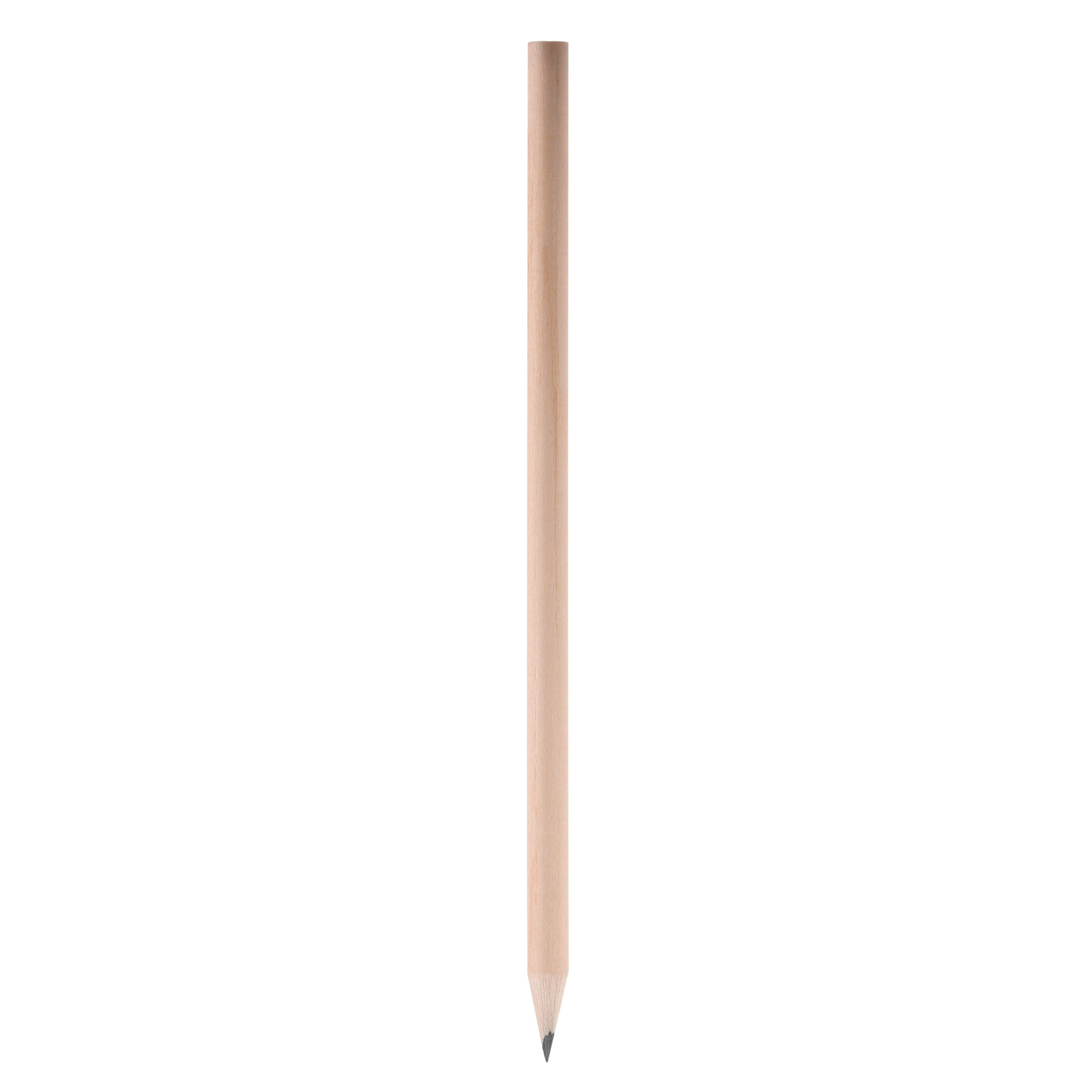 Bleistift Natur HB rund, FSC-Holz, gespitzt – Werbeartikel bedruckbar