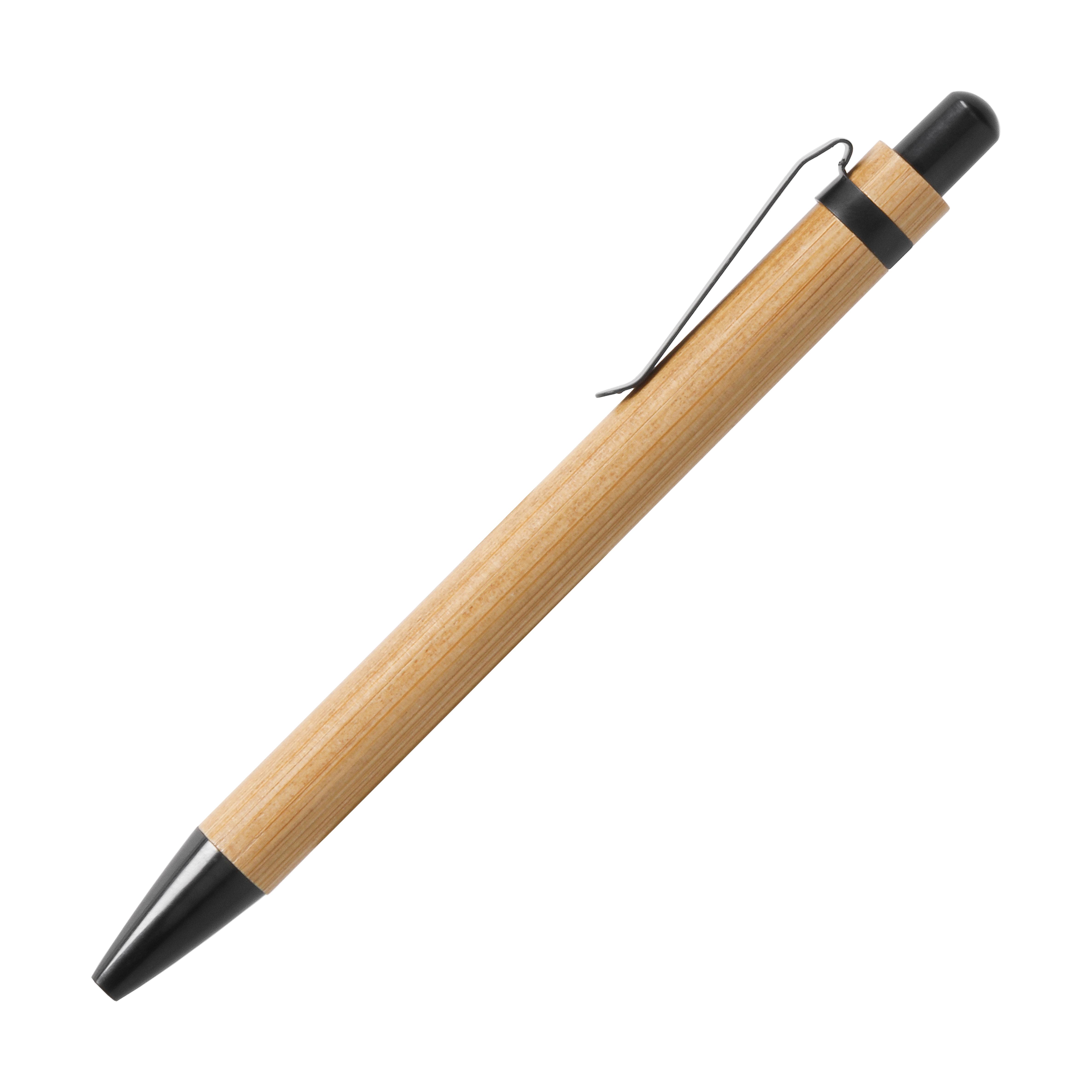 Bambusstift Inkless – Infinity-Stift aus Bambus, Werbeartikel mit Lasergravur
