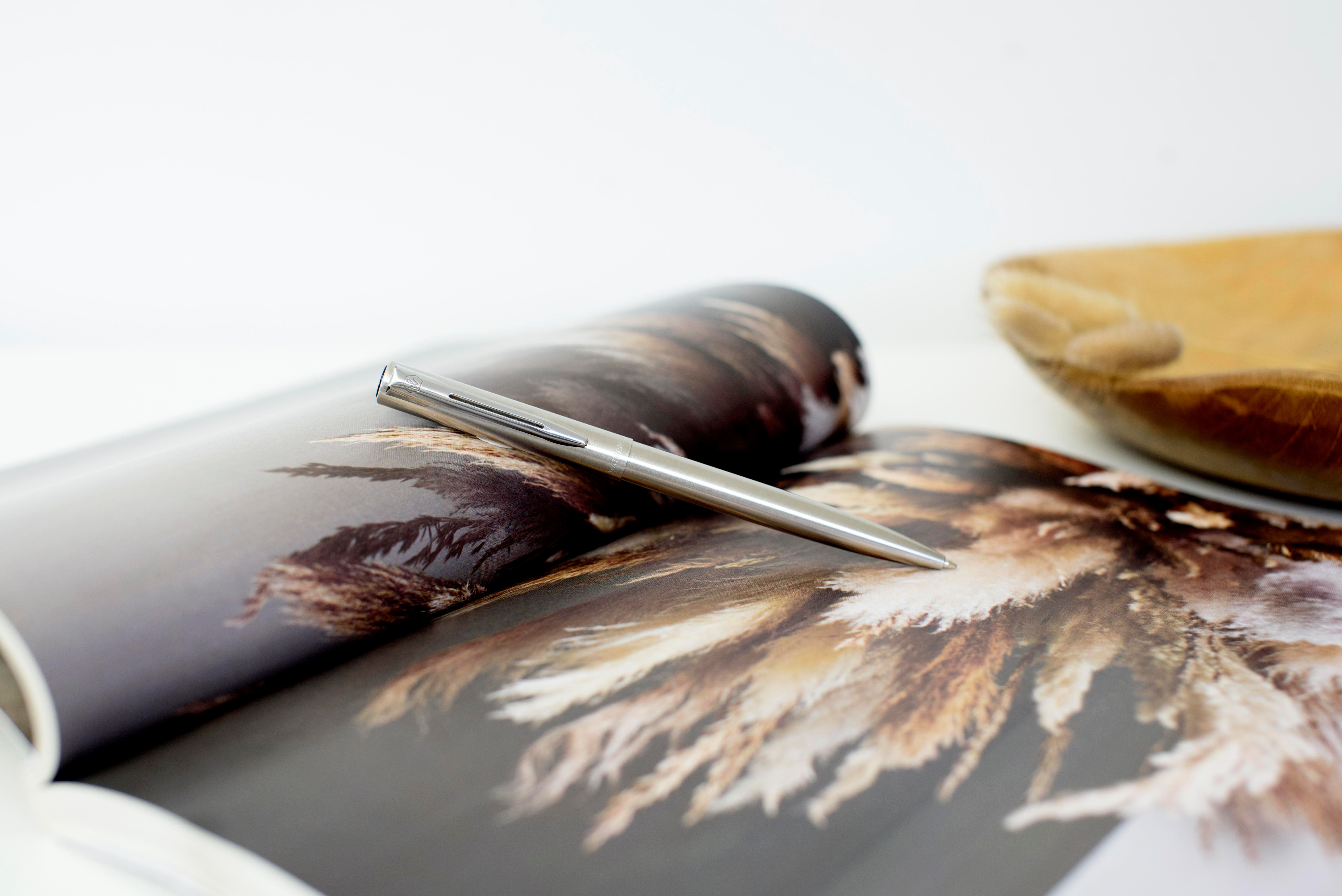 Waterman Graduate Kugelschreiber Messing & Chrom, Werbeartikel