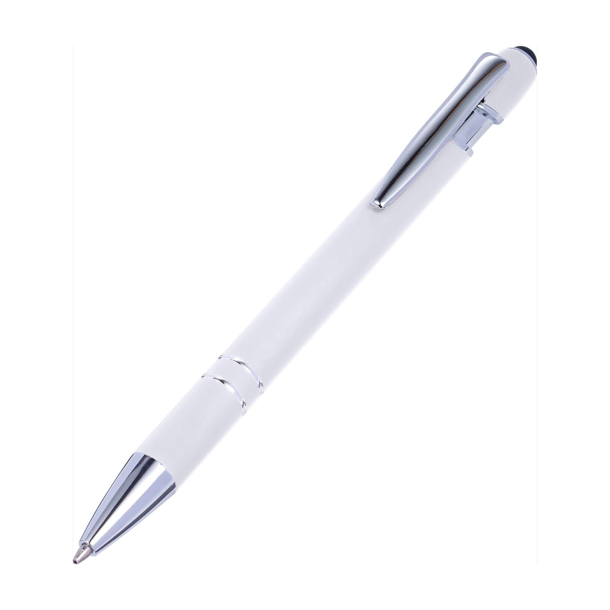 Kugelschreiber Primo mit Touchfunktion - Aluminium, bedruckbar
