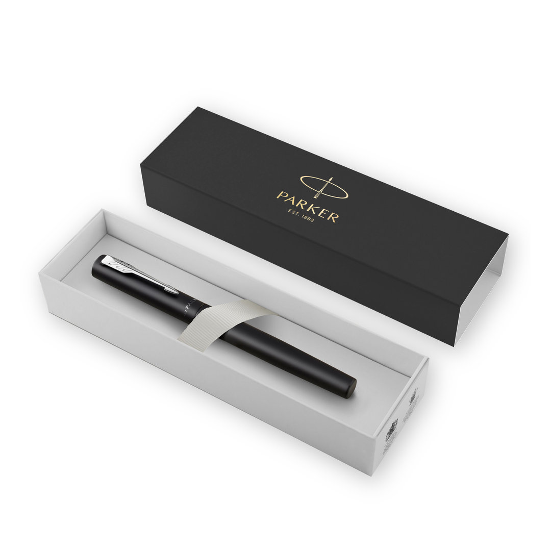 Parker Vector XL Tintenroller Edelstahl – Werbeartikel bedruckbar