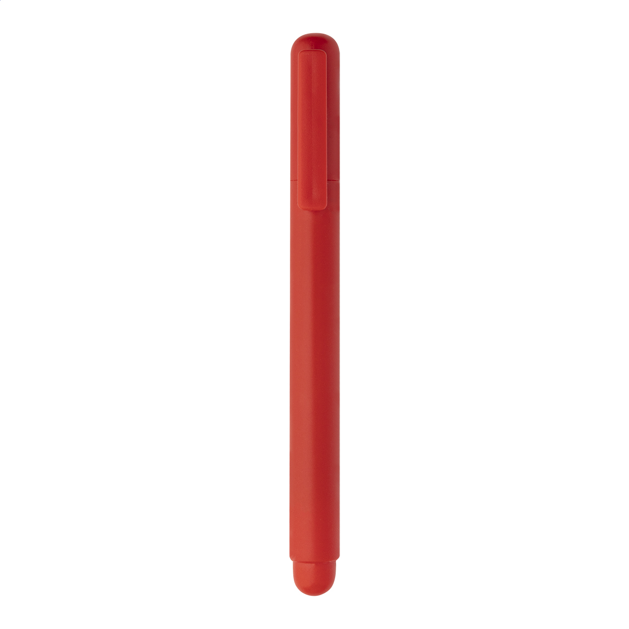 Gelstift aus recyceltem ABS mit Kappe – Werbeartikel bedruckbar