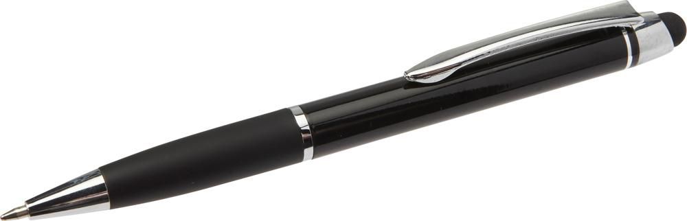Metall-Kugelschreiber Pascaline mit Touch-Pen, bedruckbar als Werbeartikel
