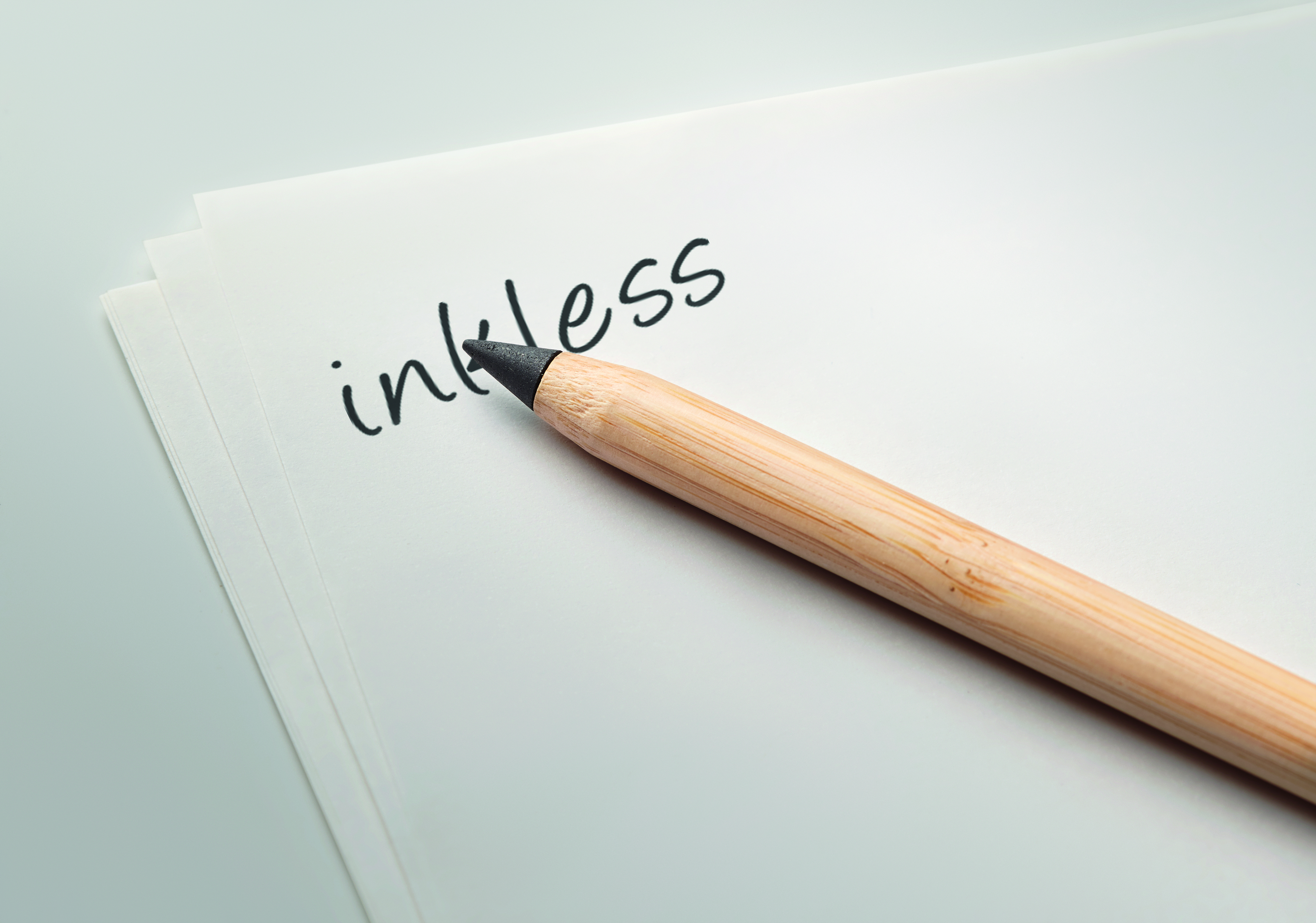 Tintenloser Stift Bambus INKLESS BAMBOO mit Graphitmine, bedruckbar