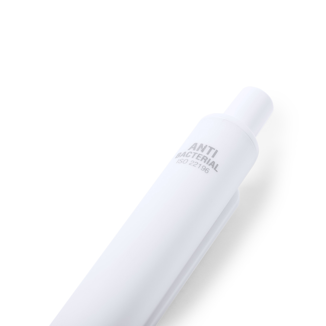 Antibakterieller Kugelschreiber Doret mit Thermometer, bedruckbar