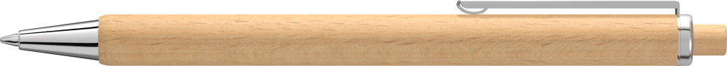 TREE Holz-Druckkugelschreiber aus Buchenholz, bedruckbar – uma