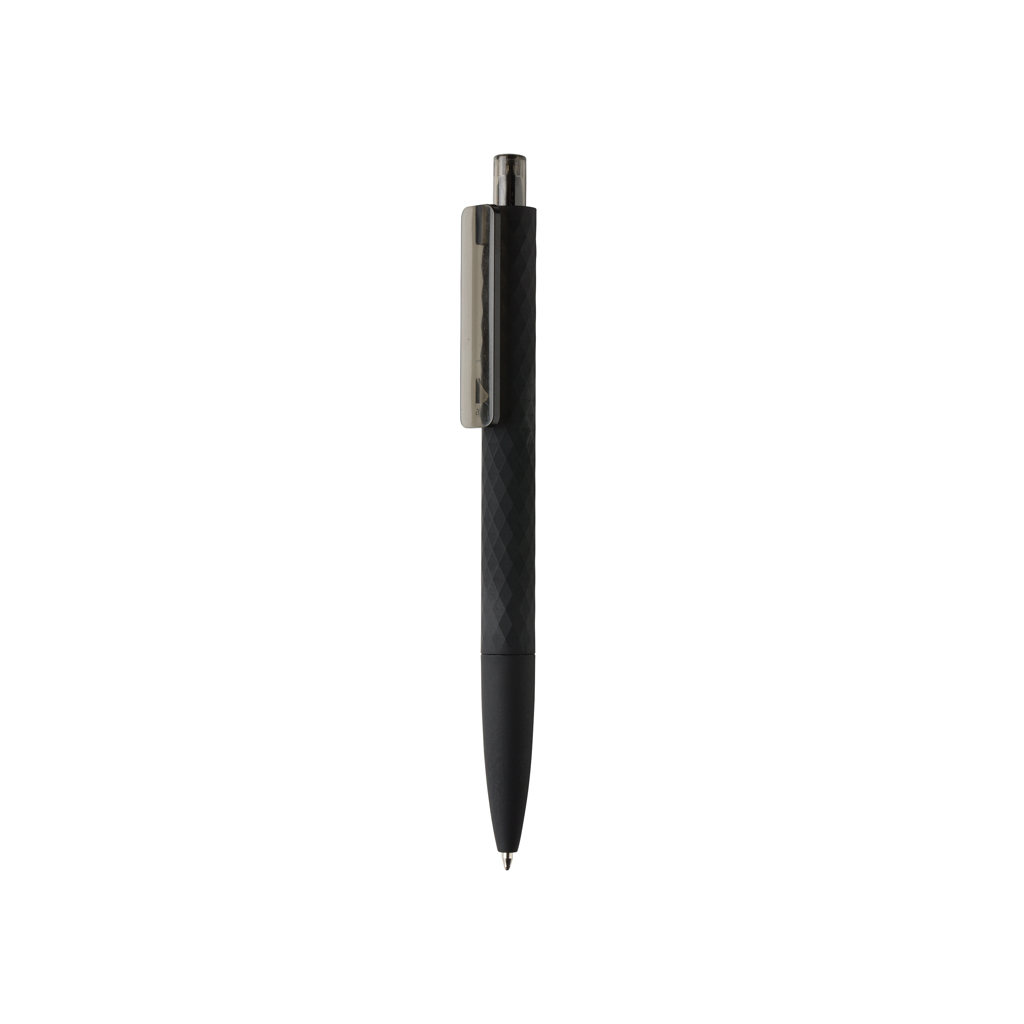 Kugelschreiber X3-Black Smooth-Touch aus recyceltem ABS, bedruckbar