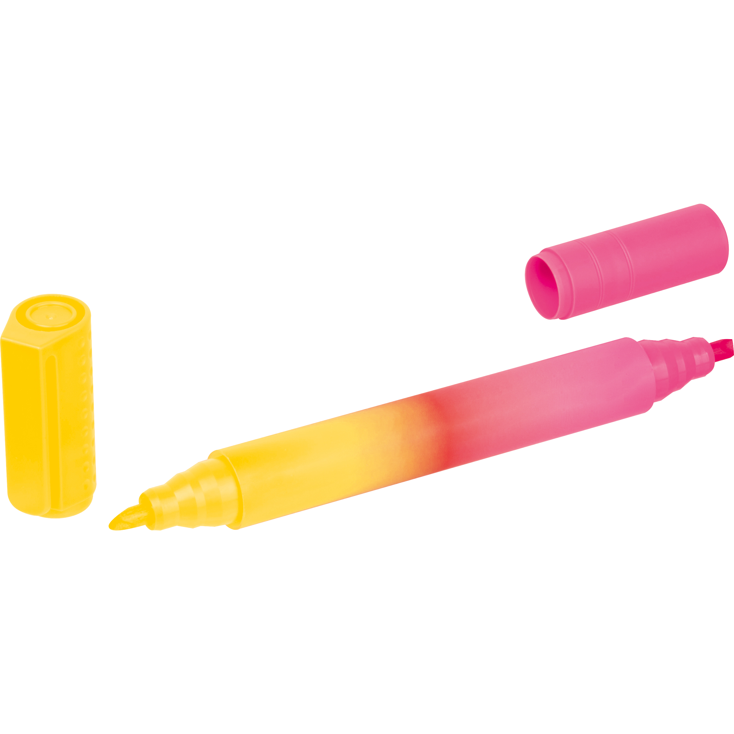 Textmarker XXL zweifarbig ARTHUR – Werbeartikel bedruckbar