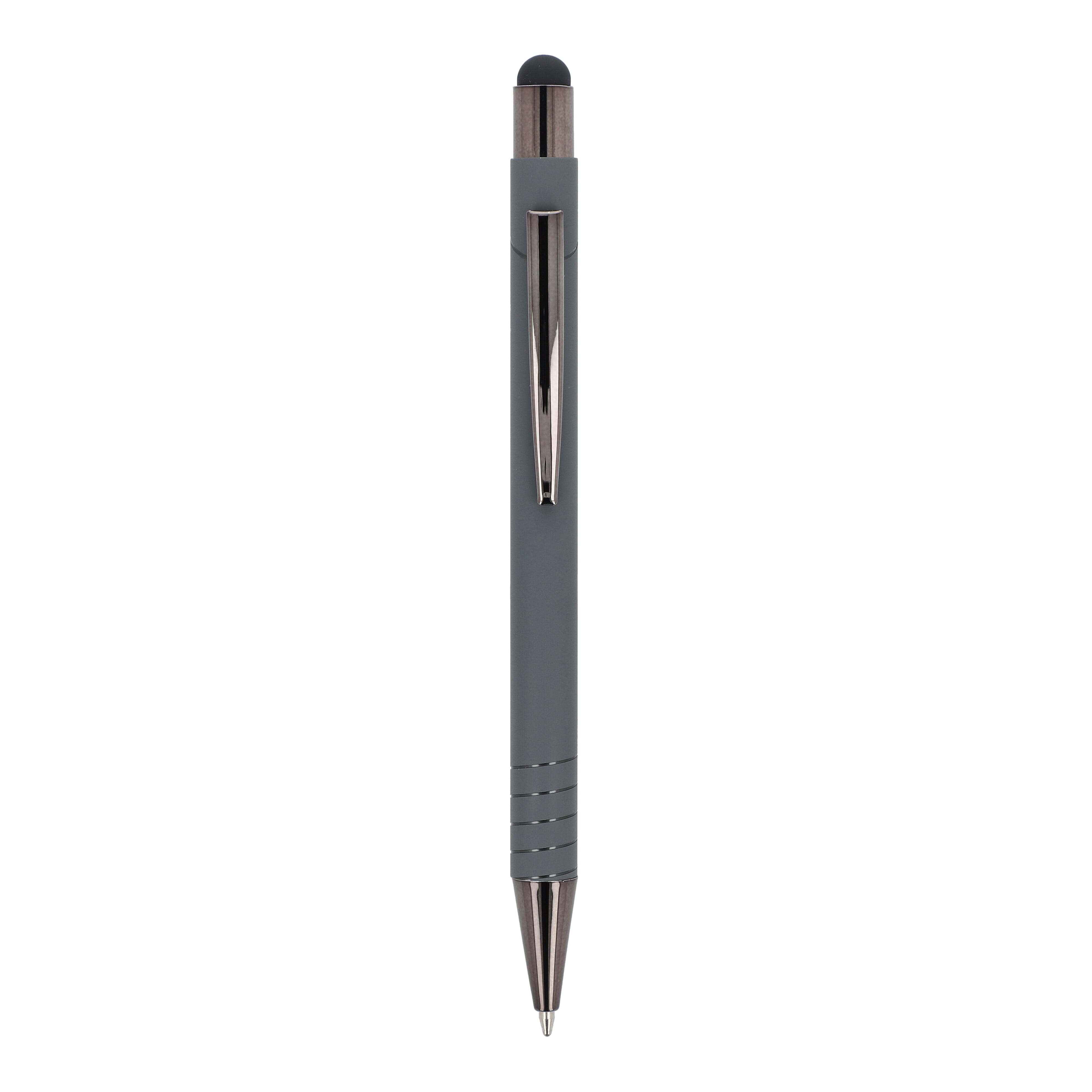 Kugelschreiber Venice Deluxe aus Aluminium mit Stylus, bedruckbar