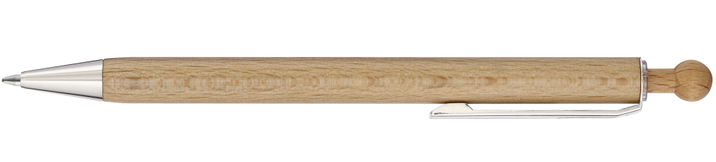 WOODY Holz-Druckkugelschreiber aus Buchenholz – Werbeartikel bedruckbar