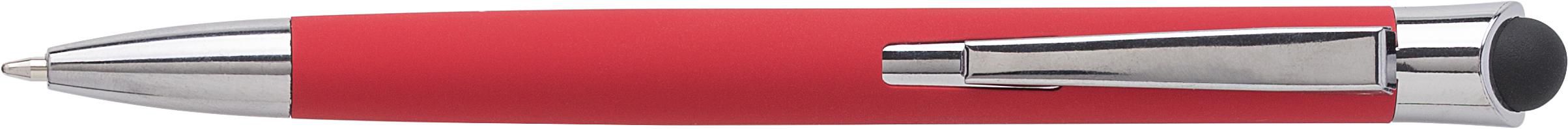 Rollerball Thea aus Aluminium - Werbeartikel Tintenroller mit Touchpen