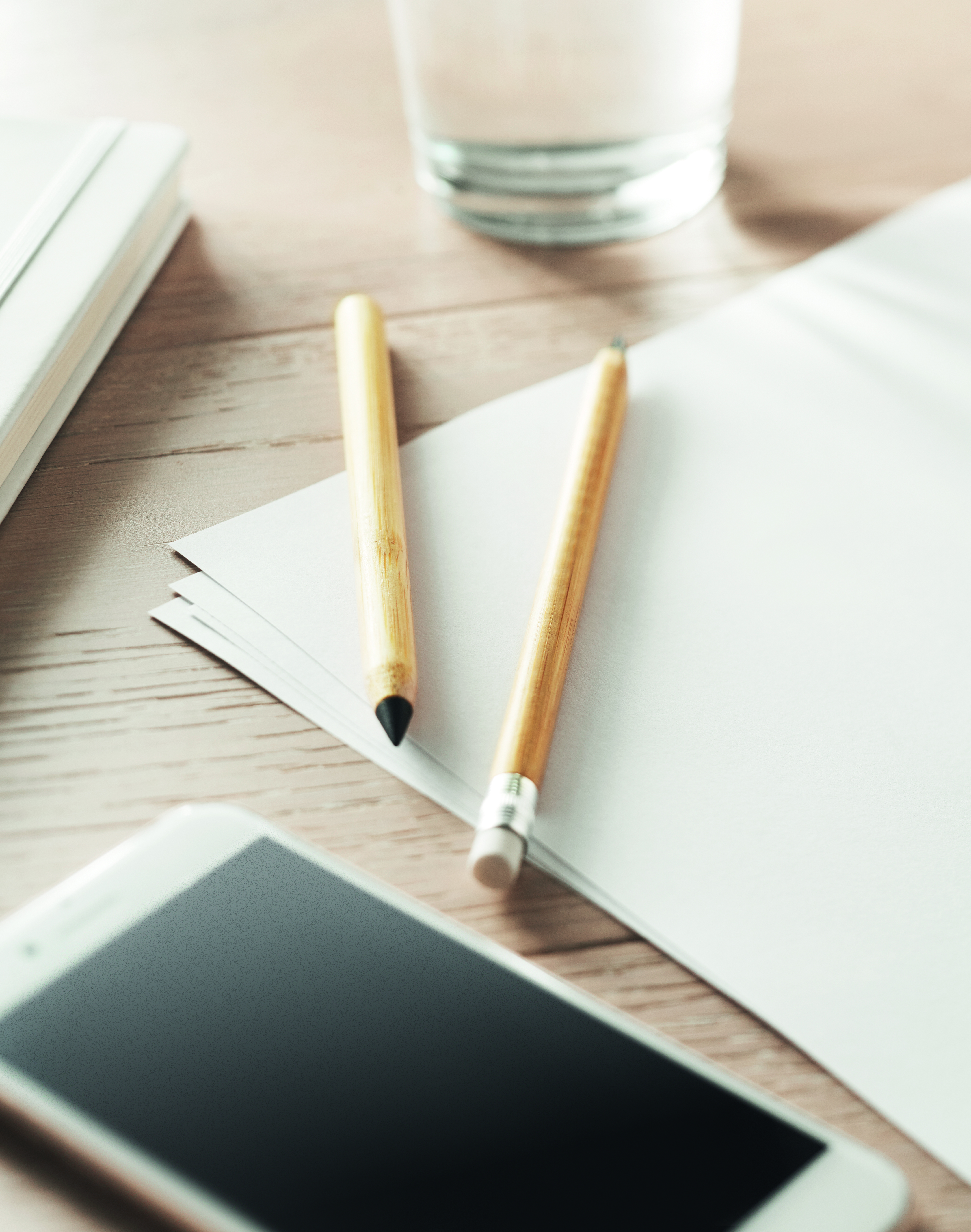 Tintenloser Stift Bambus INKLESS BAMBOO mit Graphitmine, bedruckbar