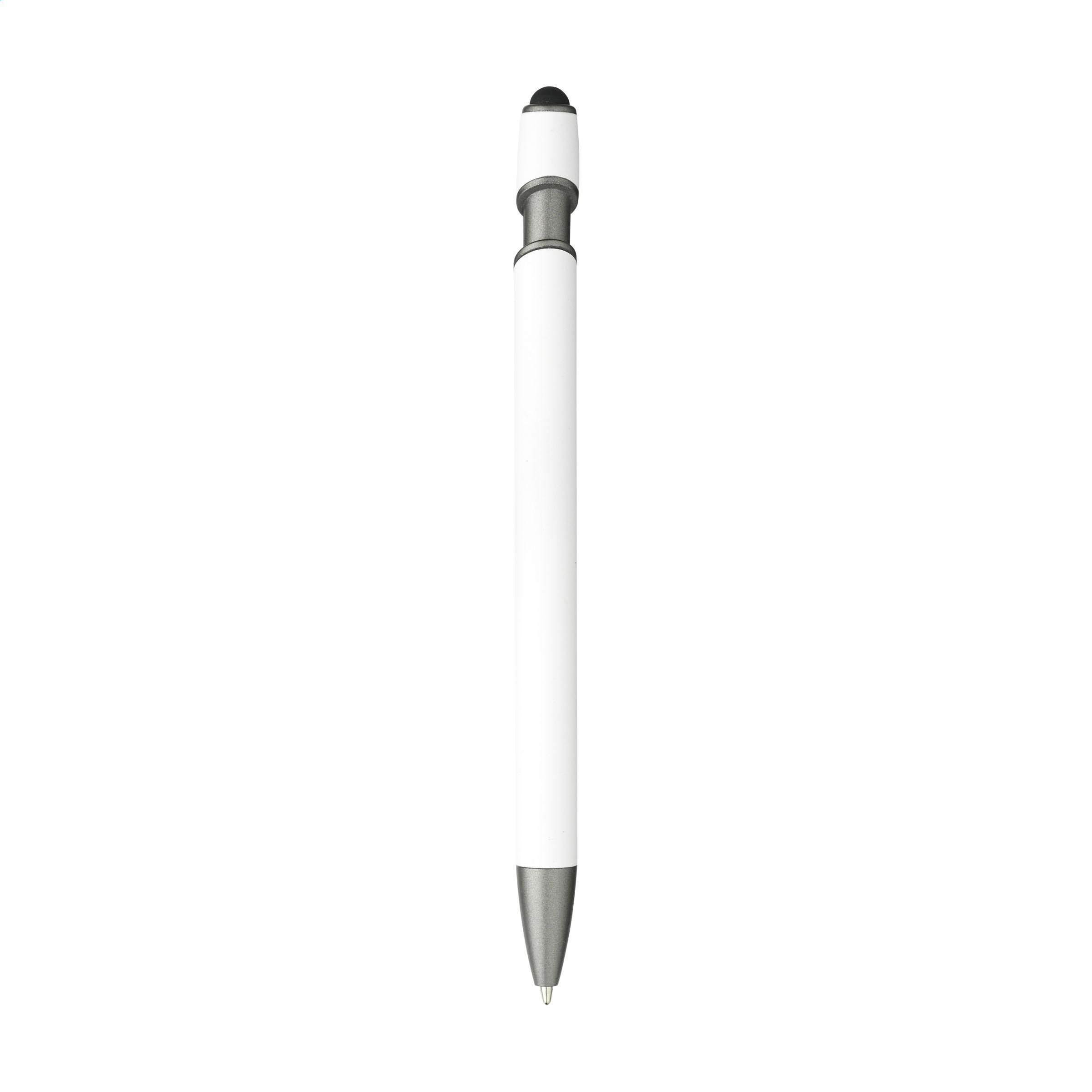 Kugelschreiber Luca Stylus aus recyceltem Aluminium, RCS-zertifiziert